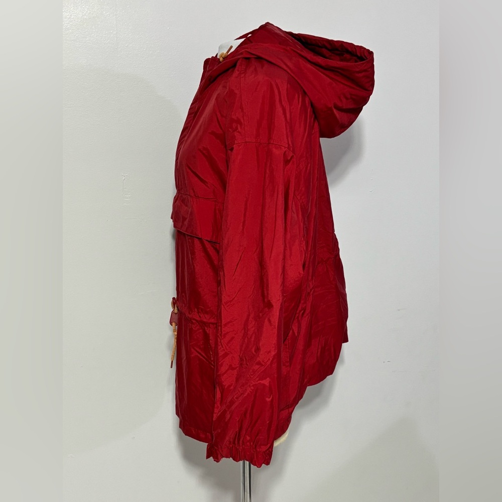 VINTAGE Gap Jacket Mens S/P  Red Anorak Windbreaker Half Zip 90s Casual - Picture 3 of 4